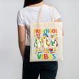 Back To School Cute Goose Preschool Vibes Girls Boys Canvas Tote Bag Back To School Cute Goose Preschool Vibes Girls Boys Canvas Tote Bag