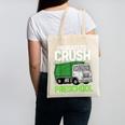 Back To School First Day Of Preschool Garbage Truck Boys Canvas Tote Bag Back To School First Day Of Preschool Garbage Truck Boys Canvas Tote Bag