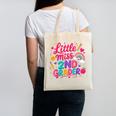 Back To School Little Miss 2nd Grader Rainbow Girl Canvas Tote Bag
