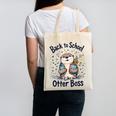 Back To School Like An Otter Boss Cute First Day Of School Canvas Tote Bag