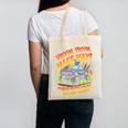 Back To School Preschool Pre-K Monster Truck First Day Boys Canvas Tote Bag