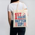 Baseball 1st Grade Back To School 1st Grade Batter Up Canvas Tote Bag Baseball 1st Grade Back To School 1st Grade Batter Up Canvas Tote Bag