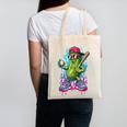 Baseball Ice Cream Drip Boys And Girls Batter Game Day Canvas Tote Bag Baseball Ice Cream Drip Boys And Girls Batter Game Day Canvas Tote Bag