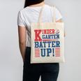 Baseball Kindergarten Back To School Kindergarten Batter Up Canvas Tote Bag