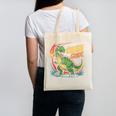 Boy Kid Ready To Crush 2nd Grade Dinosaur Back To School Canvas Tote Bag Boy Kid Ready To Crush 2nd Grade Dinosaur Back To School Canvas Tote Bag