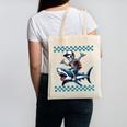 Boys Skeleton Riding a Shark Back To School Canvas Tote Bag Boys Skeleton Riding a Shark Back To School Canvas Tote Bag