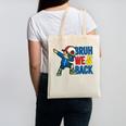 Bruh We Back To School Dabbing First Day Of School Canvas Tote Bag Bruh We Back To School Dabbing First Day Of School Canvas Tote Bag