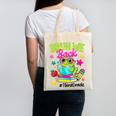 Bruh We Back Third Grade Cute Frog Back To School Canvas Tote Bag Bruh We Back Third Grade Cute Frog Back To School Canvas Tote Bag