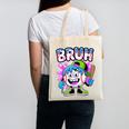 Bruh Baseball Drip Boys Youth Ice Cream Dripping Baseball Canvas Tote Bag