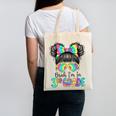 Bruh I'm In Third 3rd Grade Tie Dye Girl Back To School Tee Canvas Tote Bag