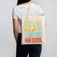 Bruh Its My First Day Of High School Back To School Boy Kid Canvas Tote Bag Bruh Its My First Day Of High School Back To School Boy Kid Canvas Tote Bag
