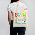 Bruh It's My First Day Of Junior Back To School Canvas Tote Bag