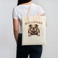 Bulldogs Back To School Spirit Canvas Tote Bag Bulldogs Back To School Spirit Canvas Tote Bag