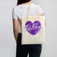 Bulldogs Heart Back To School Spirit P Canvas Tote Bag
