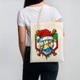 Christmas Baseball Ice Cream Drip Santa Baseball Player Kids Canvas Tote Bag Christmas Baseball Ice Cream Drip Santa Baseball Player Kids Canvas Tote Bag