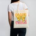 Coach Team Groovy Coquette Bow Cute Back To School Canvas Tote Bag Coach Team Groovy Coquette Bow Cute Back To School Canvas Tote Bag