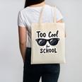 Too Cool For School Sunglasses First Day Back To School Canvas Tote Bag