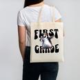 Cute Dabbing Penguin First Grade Back To School Canvas Tote Bag Cute Dabbing Penguin First Grade Back To School Canvas Tote Bag