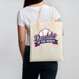 Dad Daddy Of The Rookie Baseball Canvas Tote Bag