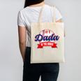 Dada Rookie Of Year 1st Birthday Baseball Theme Matching Canvas Tote Bag Dada Rookie Of Year 1st Birthday Baseball Theme Matching Canvas Tote Bag