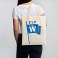 Fly The W Chicago Baseball Winning Flag Distressed Premium Tri-Blend Canvas Tote Bag Fly The W Chicago Baseball Winning Flag Distressed Premium Tri-Blend Canvas Tote Bag