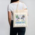 Game Over Back To School Kids First Day School Canvas Tote Bag Game Over Back To School Kids First Day School Canvas Tote Bag
