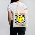 Girls Kindergarten Vibes Smile Face Back To School Kinder Canvas Tote Bag Girls Kindergarten Vibes Smile Face Back To School Kinder Canvas Tote Bag