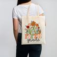 Groovy Fifth Grade Wildflowers Back To School 5th Grade Canvas Tote Bag Groovy Fifth Grade Wildflowers Back To School 5th Grade Canvas Tote Bag