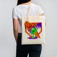 Halloween Baseball Ice Cream Drip Boys Girls Youth Canvas Tote Bag