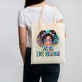 Hello 1st Grade Girl Back To School Kids Boys Girls Canvas Tote Bag Hello 1st Grade Girl Back To School Kids Boys Girls Canvas Tote Bag