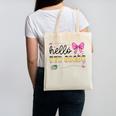 Hello 5th Grade Girls Coquette Fifth Grade Back To School Canvas Tote Bag