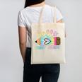 Hello First Grade Back To School Pencil Tie Dye 1st Grade Canvas Tote Bag Hello First Grade Back To School Pencil Tie Dye 1st Grade Canvas Tote Bag