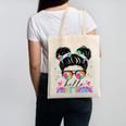 Hello First Grade Shirt Messy Bun Tie Dye Back To School Canvas Tote Bag Hello First Grade Shirt Messy Bun Tie Dye Back To School Canvas Tote Bag