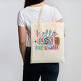 Hello Fourth Grade Tie Dye Pencil Back To School 4th Grade Canvas Tote Bag Hello Fourth Grade Tie Dye Pencil Back To School 4th Grade Canvas Tote Bag