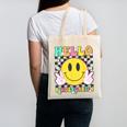 Hello Kindergarten Smile Face Back To School Girl Kid Canvas Tote Bag Hello Kindergarten Smile Face Back To School Girl Kid Canvas Tote Bag