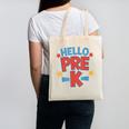Hello Pre-K Preschool Squad Spider Back To School First Day Canvas Tote Bag Hello Pre-K Preschool Squad Spider Back To School First Day Canvas Tote Bag