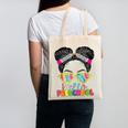 Hello Preschool Messy Bun Tie Dye Back To School Girls Kids Canvas Tote Bag Hello Preschool Messy Bun Tie Dye Back To School Girls Kids Canvas Tote Bag