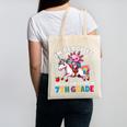 I'm Ready To Axolotl Questions In 7th Grade Back To School Premium Tri-Blend Canvas Tote Bag I'm Ready To Axolotl Questions In 7th Grade Back To School Premium Tri-Blend Canvas Tote Bag