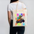 I'm Ready To Crush Pre-k Dinosaur Truck Back To School Boys Canvas Tote Bag I'm Ready To Crush Pre-k Dinosaur Truck Back To School Boys Canvas Tote Bag