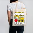 I'm Ready To Crush Pre-K Excavator Back To School Boys Canvas Tote Bag I'm Ready To Crush Pre-K Excavator Back To School Boys Canvas Tote Bag