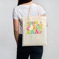 In My Instructional Coach Era Groovy Back To School Canvas Tote Bag