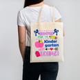 Kids Back To School Here I Come Kindergarten Girls TK Grad Canvas Tote Bag Kids Back To School Here I Come Kindergarten Girls TK Grad Canvas Tote Bag