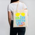 Kindergarten Vibes Only Glow Sunglasses Back To School Canvas Tote Bag Kindergarten Vibes Only Glow Sunglasses Back To School Canvas Tote Bag