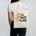 Lil Miss 4th Grade Coquette Bow Pencil Back To School Girls Canvas Tote Bag Lil Miss 4th Grade Coquette Bow Pencil Back To School Girls Canvas Tote Bag