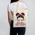 Little Miss 3rd Grade Messy Bun Back To School Canvas Tote Bag Little Miss 3rd Grade Messy Bun Back To School Canvas Tote Bag