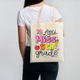 Little Miss 5th Grade Back To School Cute Fifth Grade Girls Canvas Tote Bag