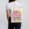 Little Miss Kindergarten First Day Back To School Girls Cute Canvas Tote Bag Little Miss Kindergarten First Day Back To School Girls Cute Canvas Tote Bag