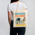 Mission Fifth 5th Grade Accepted Back To School Vintage Canvas Tote Bag
