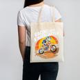 Motocross Back To School Dirt Bike Racing Into Kindergarten Canvas Tote Bag