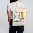 Pediatric Occupational Therapy Paper Pencil Back To School Canvas Tote Bag